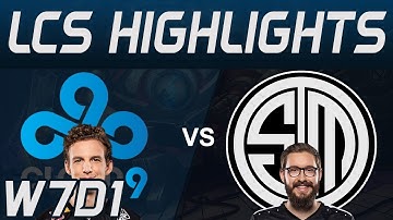 C9 vs TSM Highlights LCS Spring 2020 W7D1 Cloud9 vs Team Solo Mid LCS Highlights 2020 by Onivia