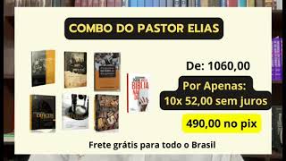 TODOS OS LIVROS DO PR ELIAS, DE 1.060,00 por 10 X de 52,00 frete grátis p/ Brasil