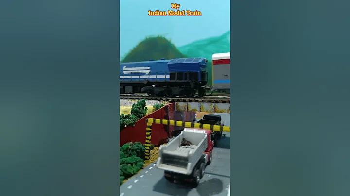 Indian Railways Model Train | Miniature Model Train | train video #shorts #indianrailways #trains