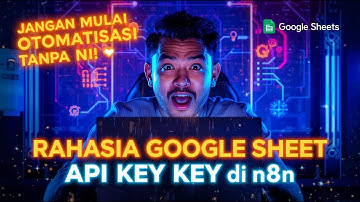 Jangan Mulai Otomatisasi Tanpa Ini! 😱 Rahasia Buat Google Sheet API Key di n8n yang Wajib Kamu Tahu