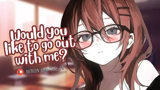 [ASMR] Flustered Office Girl Finally Breaks and Tries To Ask You Out |Friends to Lovers F4A Roleplay
