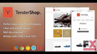 Preview Tendershop - Minimal Responsive Shopify Theme