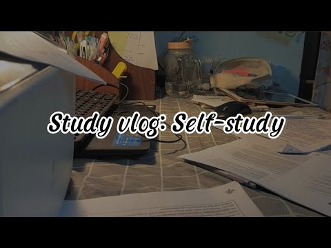 STUDY VLOG | Self-study with me