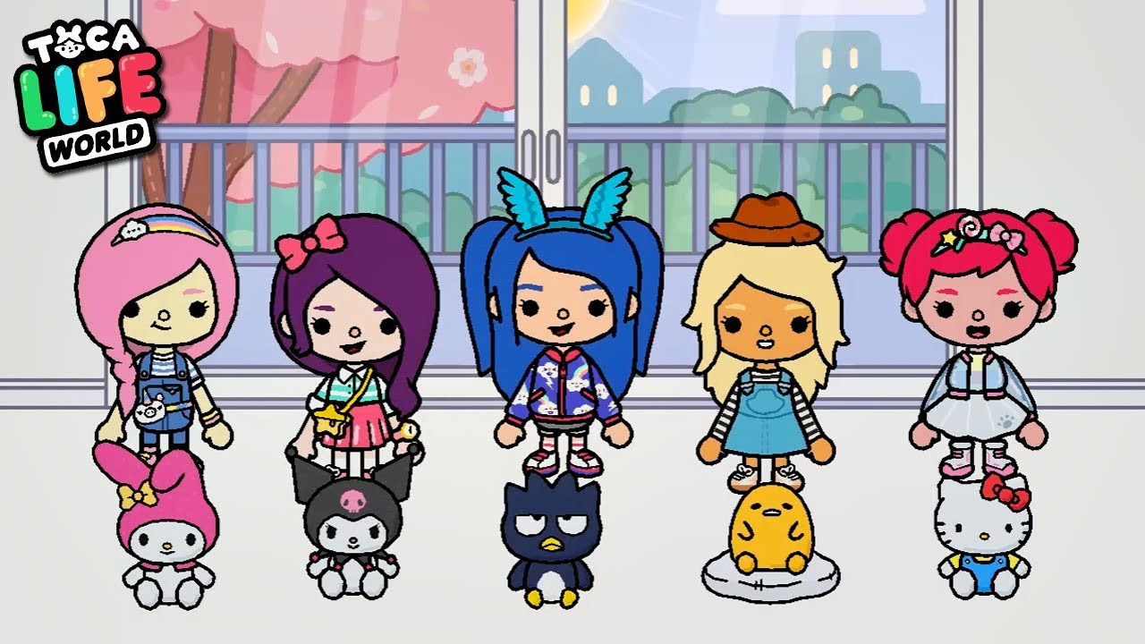 DECORANDO 6 CASAS no TOCA LIFE WORLD ‹ Luli Rarity ›