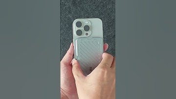 Magsafe keeps the iPhone and the RFID Wallet together #puncube #mechwallet