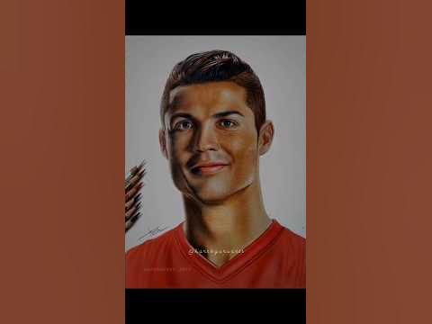 Drawing Christiano Ronaldo #art #drawing #messi #cristianoronaldo #
