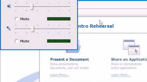 WebEx VoIP Audio Conference Begin