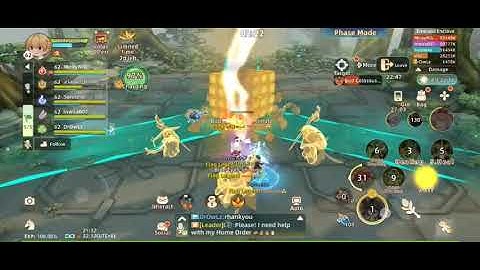 Phase 4 Emerald Enclave, Tree Of Savior,  Healer POV, Speech Less....