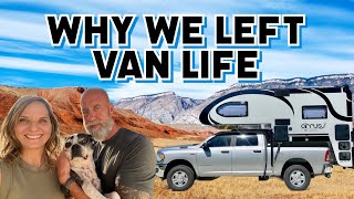 Why We Did It: Van Life To Truck Camper Life: Your Questions Answered
