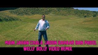 Main Jahan Chala Jaoon Bahaar Ban Phool Welly Bolly Video Remix