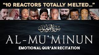 Download lagu Emotional Qur’an Recitation Left 10 Reactors in Tears - Surah Al Mu'minun | Reaction Mashup
