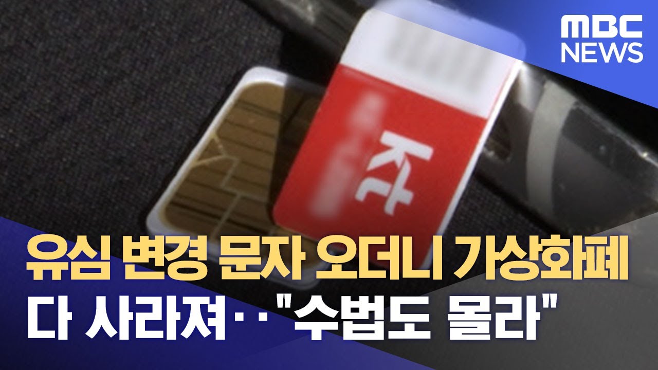 가상화폐 순위 Update New 유심 변경 문자 오더니 가상화폐 다 사라져‥\