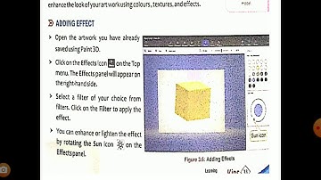 Class IV Computer Ch 3 More On Paint 3D Part 1B