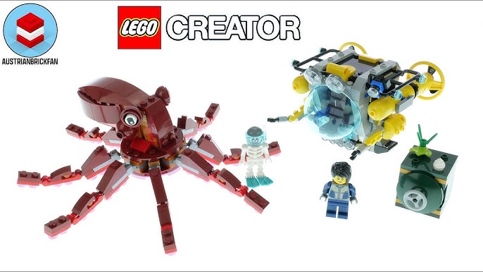 Juego de juguetes de construcción LEGO Creator 3 en 1 Sunken