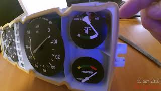 картинка: Снять панель приборов ваз 2107 и пропаять контакты, чтобы не глючило в морозы