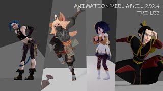 Tri Lee - Animation Demo Reel (April 2024)