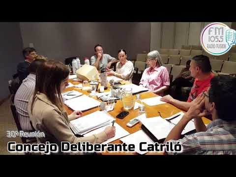 31º Reunión del Concejo Deliberante de Catriló