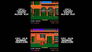 AMSTRAD CPC : SHINOBI CPC+ RECOLORED PATCH WIP ALPHA VERSION (Old archives 2022 - Cyrille Ayor61)