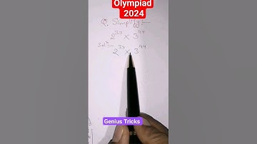 Brilliant Olympiad Exponential🔥| Multiplicationtrick |#shorts,#mathstricks,#viral, #brightside
