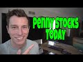 Penny Stocks to Day Trade Today | Market Break Down