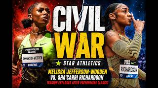 Boldon Says Melissa Jefferson-Wooden Is Now Star Athletics' Top Dog as Sha'Carri Rivalry Intensifies