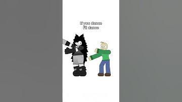 Thumbnail of Miss Circle and Baldi If you dance I'll dance #animation #shorts