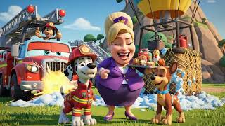 PAW Patrol vs Blaze and the monster machines Fire Rescue #blaze #pawpatrol