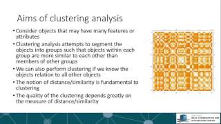 Lecture 20 - Clustering Part 1 Introduction