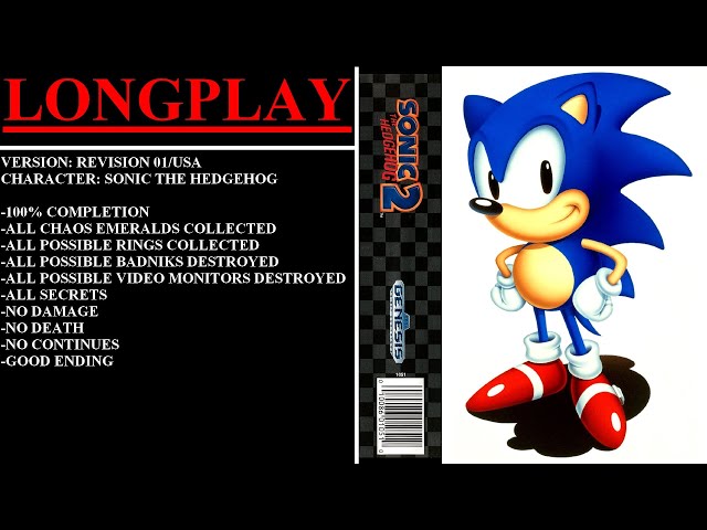 Play Genesis Sonic the Hedgehog 2 (World) (Rev A) Online in your