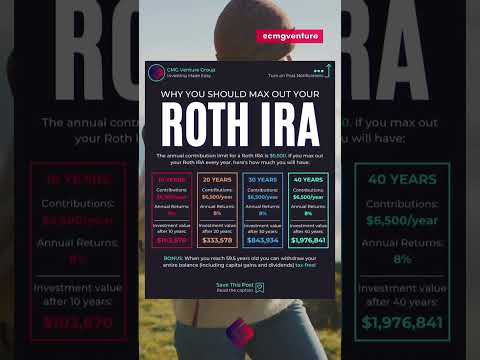 Roth IRAs are