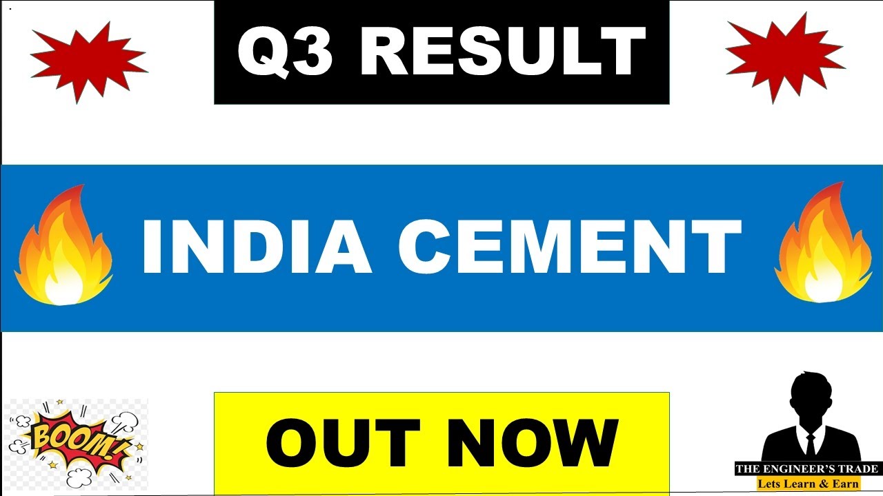 India Cement Q3 Results 2025 | India Cement Results Today | India Cement Share News Today