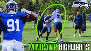 The Seattle Seahawks Rookie Minicamp Was INSANE... First Look At Byron Murphy (Minicamp Highlights)