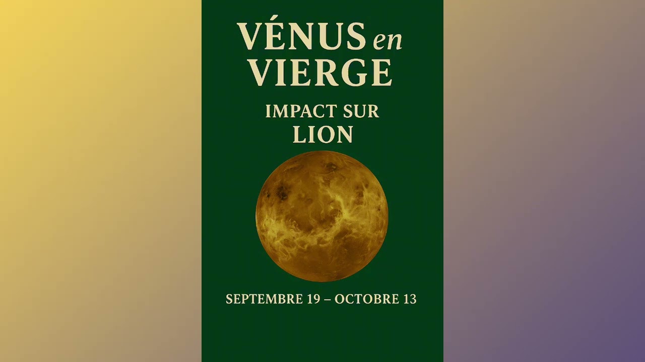 LION | Vénus en Vierge 