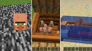 best experiments on villagers - compilation