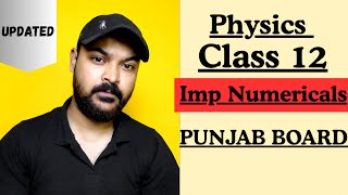Class 12 Physics Important Numericals | 2nd Year Physics Guess Paper 2026 | Most Important Numerical