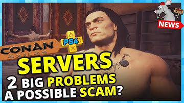 CONAN EXILES PS4 Server Issues! Gportal Renting Servers Problems