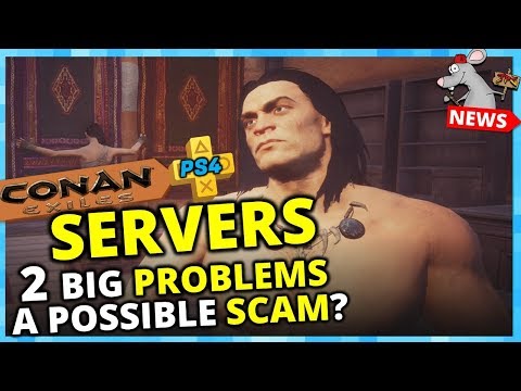 CONAN EXILES PS4 Server Issues! Gportal Renting Servers Problems