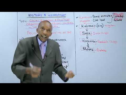 POLITICAL ORGANISATION OF BAGANDA KINGDOM