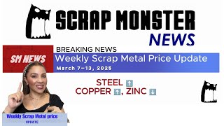 🚨 Weekly Scrap Metal Price Update (March 7-13, 2025) | #ScrapMetalPrices 🔥 Copper & Steel Up!