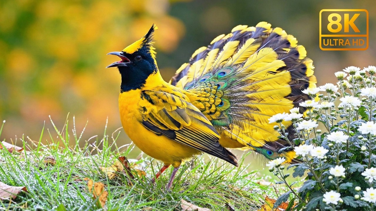 🕊️The Most Beautiful Birds of Colombia 🌿 Stunning Nature | Stress Relief Sounds | 4K ASMR 🌈🎶