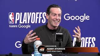 Kenny Atkinson liked the Cavs poise, resilience in their Game 2 win over Raptors