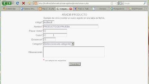 08 - Guardar Registros Parte II