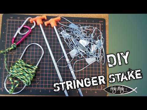 DIY Fishing Stringer Stake 