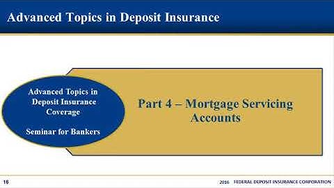 Advanced Topics in Deposit Insurance Coverage Seminar for Bankers