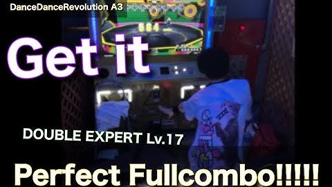 (DDR A3) Get it 【DOUBLE EXPERT  Lv.17】 Perfect Fullcombo!!!!!