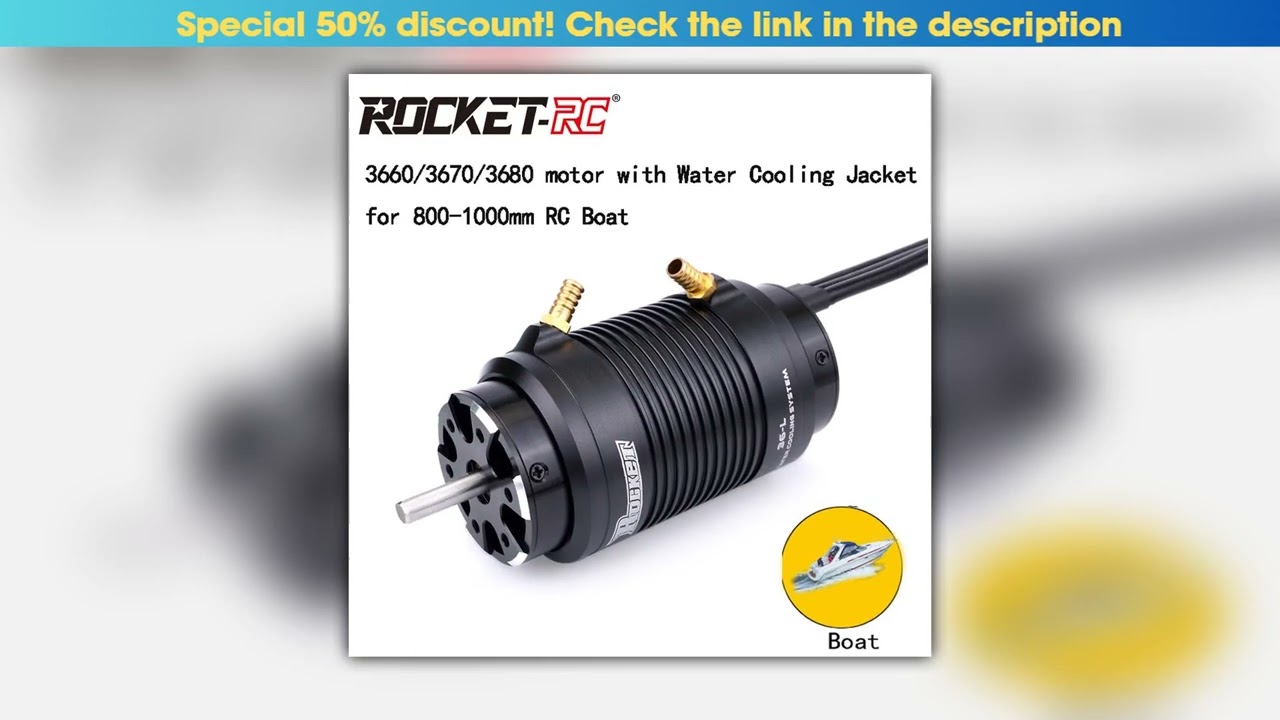 Rocket RC 3660 3670 3680 3250KV 2600KV 880KV 1100KV 4300KV Brushless Motor for M41 Catamaran