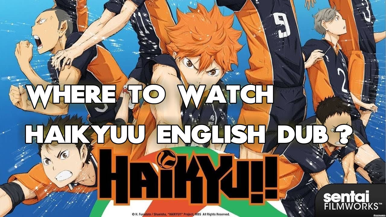 Where can I watch Haikyuu! Season 4: Part 2 in English dub? - Quora