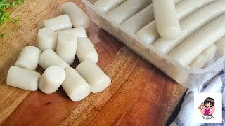 Cara Mudah Membuat TTEOK / RICECAKE ga pake bau, ga pake lama❤️ LAYAK JUAL⭐️