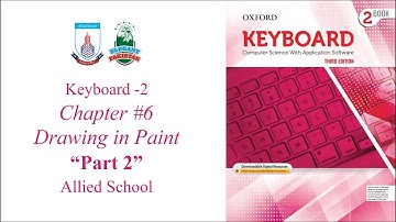 Class 2 Computer Chapter 6 Drawing in Paint Part 2. Allied School