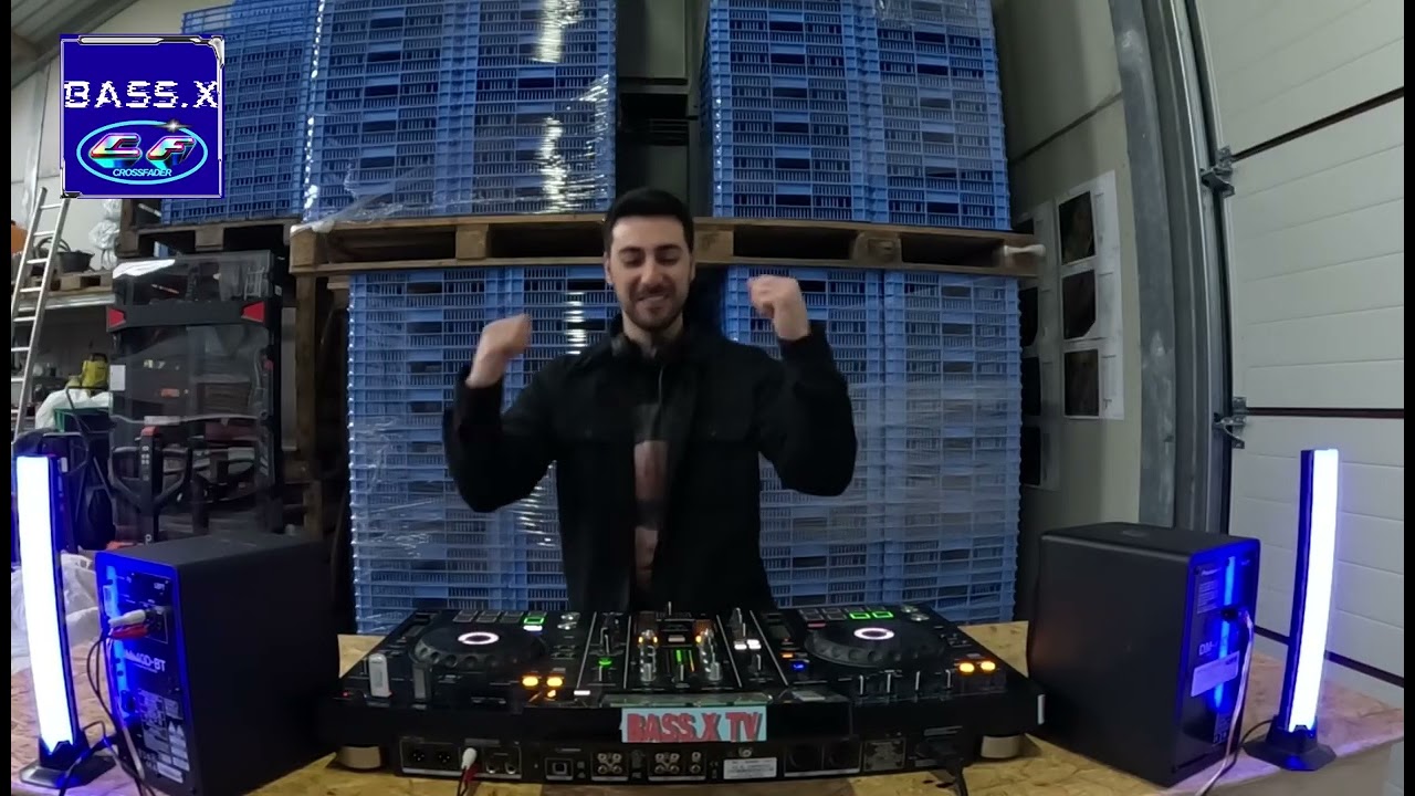 BASS.X TV [28.12.25] CROSSFADER 💙. DJ EMJAY - HARD TECHNO 🖤⛓️. 
